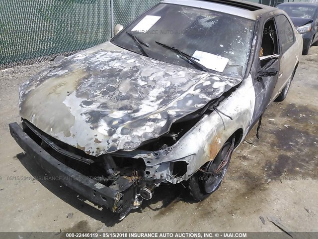 4T1BG22K6WU385656 - 1998 TOYOTA CAMRY CE/LE/XLE 金色 照片 6