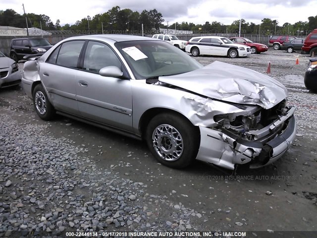 2G4WS52J711157095 - 2001 BUICK CENTURY CUSTOM SILVER photo 1