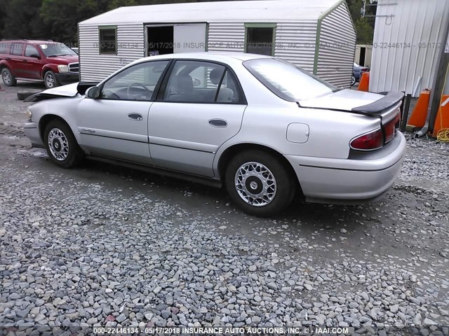 2G4WS52J711157095 - 2001 BUICK CENTURY CUSTOM SILVER photo 3