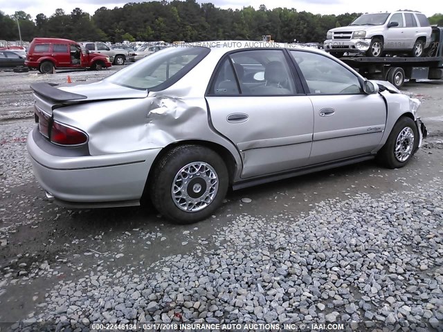 2G4WS52J711157095 - 2001 BUICK CENTURY CUSTOM SILVER photo 4