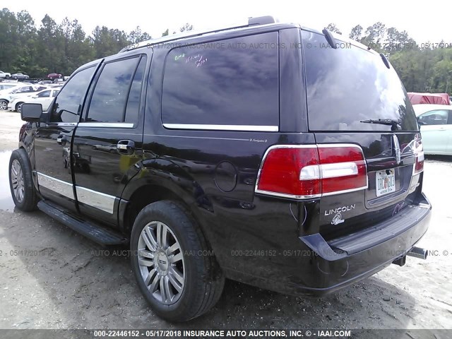 5LMFU27578LJ20084 - 2008 LINCOLN NAVIGATOR BLACK photo 3