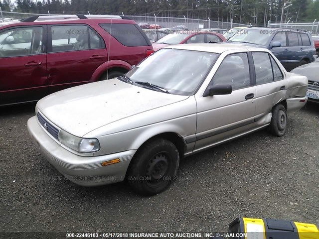 JN1EB31P0RU333420 - 1994 NISSAN SENTRA E/XE/GXE/LE BEIGE photo 2