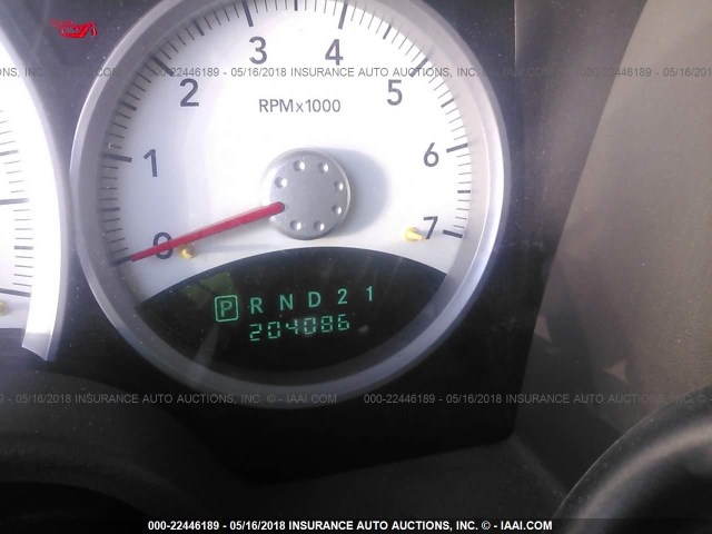 1D4HB58206F173395 - 2006 DODGE DURANGO LIMITED RED photo 7