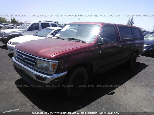 JT4VD10A8P0002064 - 1993 TOYOTA T100 RED photo 2