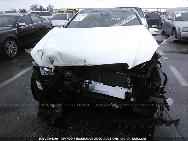 WDDHF8JB7CA644177 - 2012 MERCEDES-BENZ E 350 4MATIC WHITE photo 6