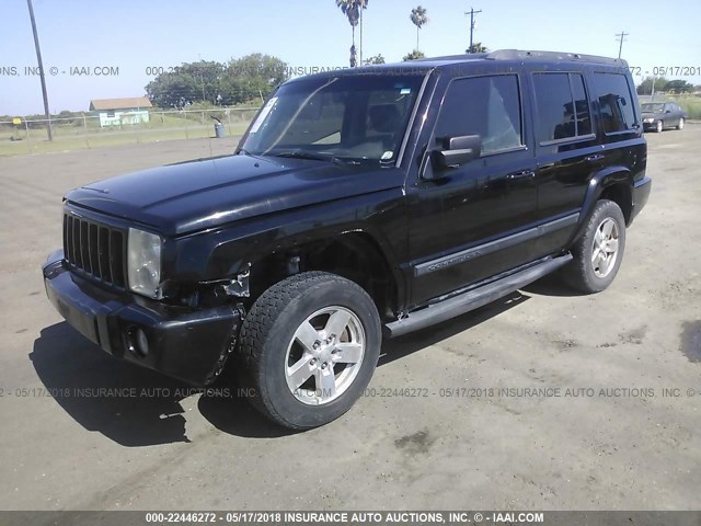 1J8HH48KX7C575751 - 2007 JEEP COMMANDER 黑色 照片 2