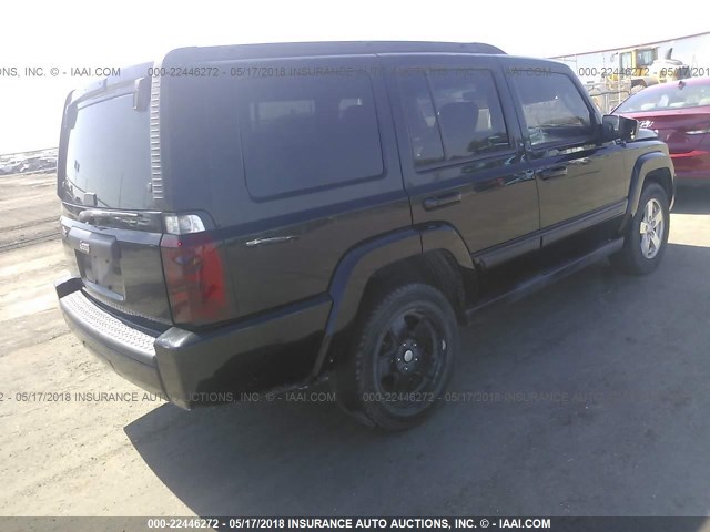 1J8HH48KX7C575751 - 2007 JEEP COMMANDER 黑色 照片 4
