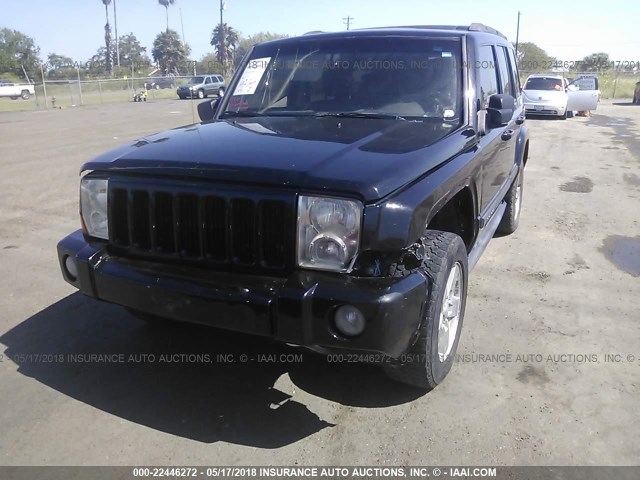 1J8HH48KX7C575751 - 2007 JEEP COMMANDER 黑色 照片 6