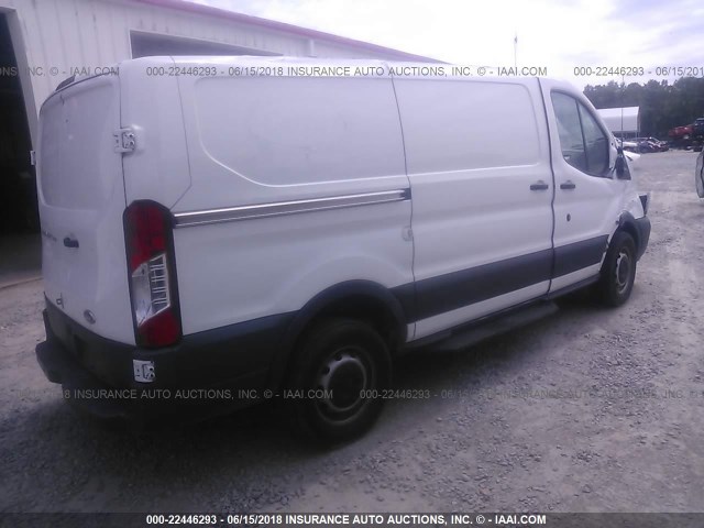 1FTYR1YM2GKB29443 - 2016 FORD TRANSIT T-250 WHITE photo 4