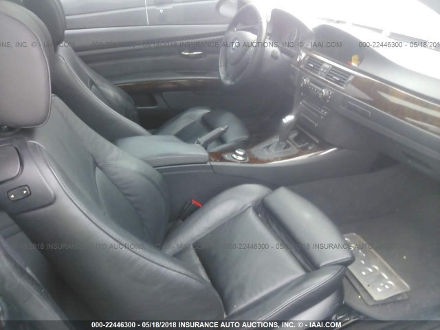 WBAWV13517P118033 - 2007 BMW 328 I SULEV BLACK photo 5