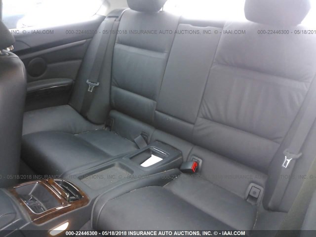 WBAWV13517P118033 - 2007 BMW 328 I SULEV BLACK photo 8