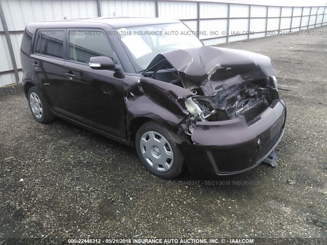 JTLKE50EX91086061 - 2009 TOYOTA SCION XB Бордовый фото 1