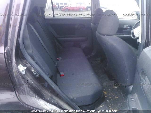 JTLKE50EX91086061 - 2009 TOYOTA SCION XB Бордовый фото 8