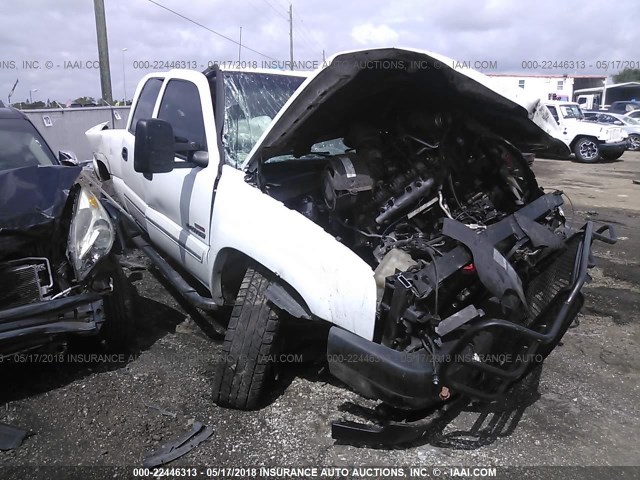 1GCHK23236F127966 - 2006 CHEVROLET SILVERADO K2500 HEAVY DUTY WHITE photo 1