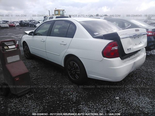 1G1ZS58F28F118804 - 2008 CHEVROLET MALIBU LS WHITE photo 3