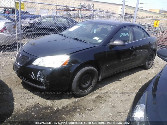 1G2ZF55B364158125 - 2006 PONTIAC G6 SE BLACK photo 2