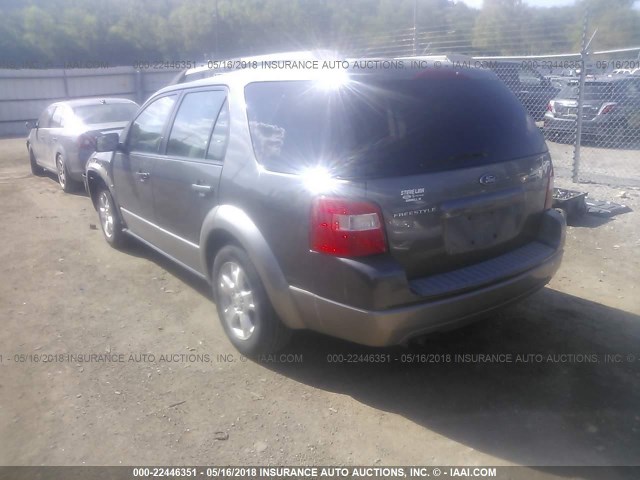 1FMZK02115GA09081 - 2005 FORD FREESTYLE SEL GRAY photo 3