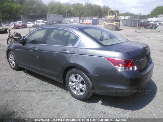 1HGCP264X8A118434 - 2008 HONDA ACCORD LXP GRAY photo 3