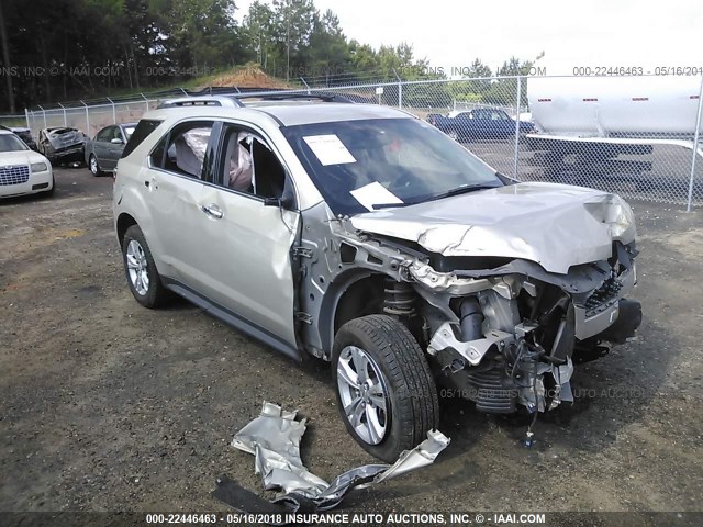 2GNALFEC2B1154631 - 2011 CHEVROLET EQUINOX LTZ TAN photo 1