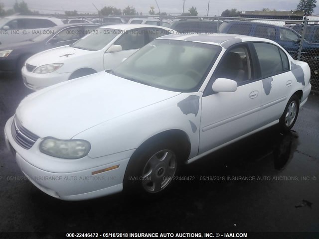 1G1NE52J916278414 - 2001 CHEVROLET MALIBU LS 白色 照片 2