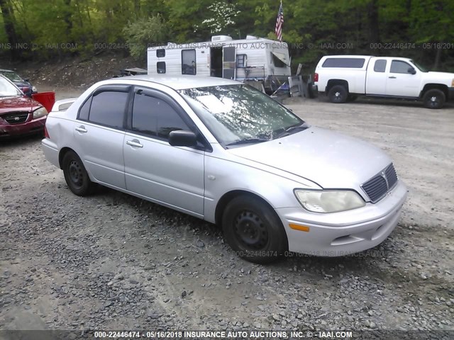 JA3AJ26E82U049988 - 2002 MITSUBISHI LANCER ES SILVER photo 1