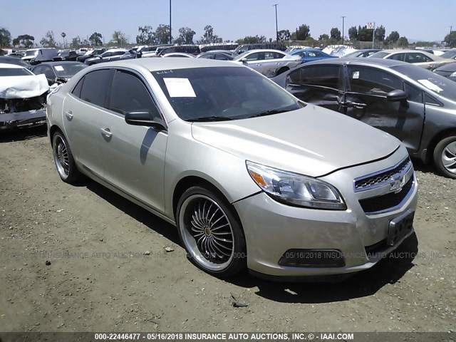 1G11B5SA5DF240867 - 2013 CHEVROLET MALIBU LS 锡色 照片 1