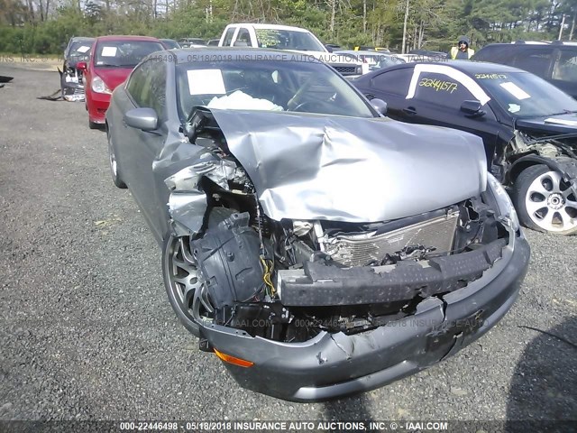 JNKCV54E56M721027 - 2006 INFINITI G35 SILVER photo 6