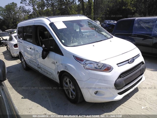 NM0GE9G76G1279608 - 2016 FORD TRANSIT CONNECT TITANIUM WHITE photo 1