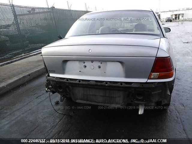 1G8ZH5280WZ305657 - 1998 SATURN SL1 GRAY photo 6