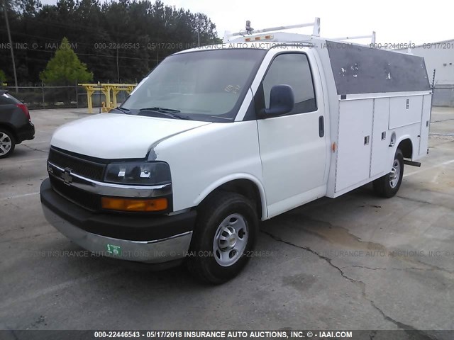 1GBHG31U161230395 - 2006 CHEVROLET EXPRESS G3500  Unknown photo 2