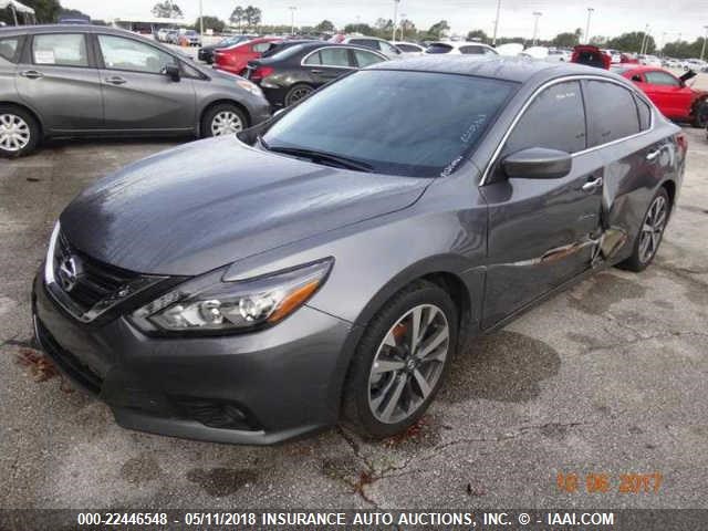 1N4BL3AP7HC129253 - 2017 NISSAN ALTIMA 3.5SL/3.5 SR GRAY photo 2