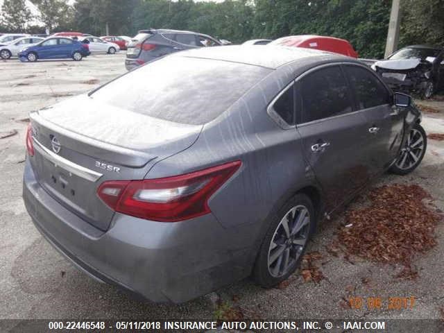 1N4BL3AP7HC129253 - 2017 NISSAN ALTIMA 3.5SL/3.5 SR GRAY photo 4