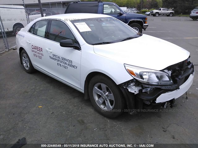 1G11A5SL0FF292740 - 2015 CHEVROLET MALIBU LS თეთრი ფოტო 1