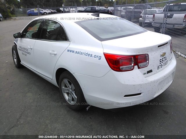 1G11A5SL0FF292740 - 2015 CHEVROLET MALIBU LS თეთრი ფოტო 3
