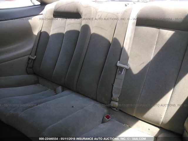 2T1CF22PXYC392133 - 2000 TOYOTA CAMRY SOLARA SE/SLE წითელი ფოტო 8