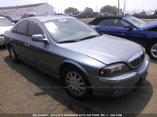1LNHM86S04Y626696 - 2004 LINCOLN LS 蓝色 照片 1