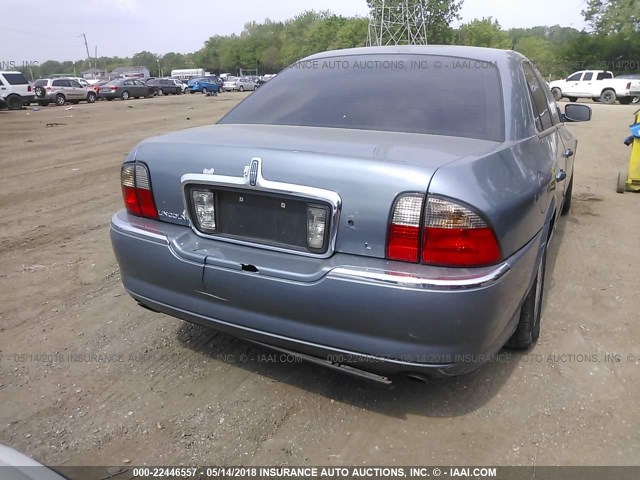 1LNHM86S04Y626696 - 2004 LINCOLN LS 蓝色 照片 6
