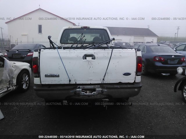 1FTWW31526EB95289 - 2006 FORD F350 SRW SUPER DUTY WHITE photo 8