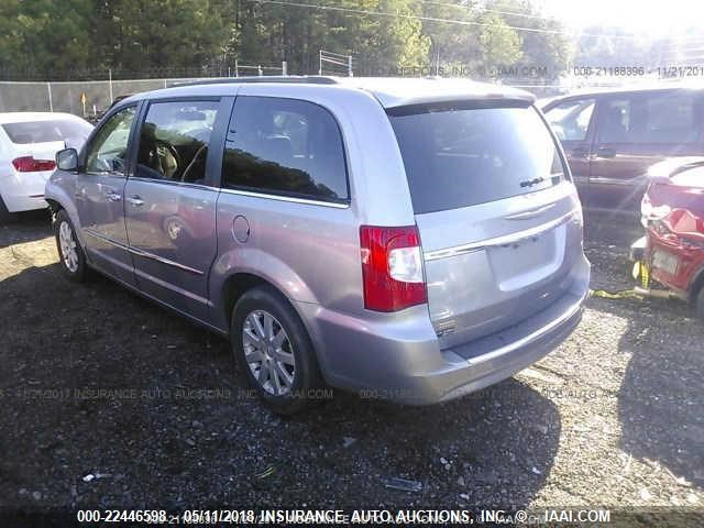 2C4RC1BG4DR696811 - 2013 CHRYSLER TOWN & COUNTRY TOURING SILVER photo 3