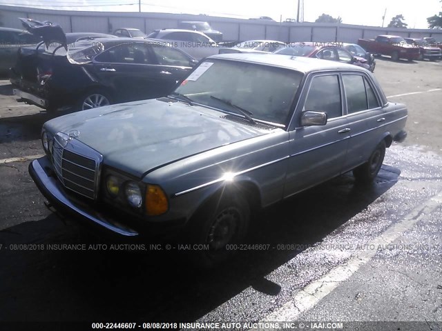 WDBAB33C6FA248793 - 1985 MERCEDES-BENZ 300 DT GRAY photo 2