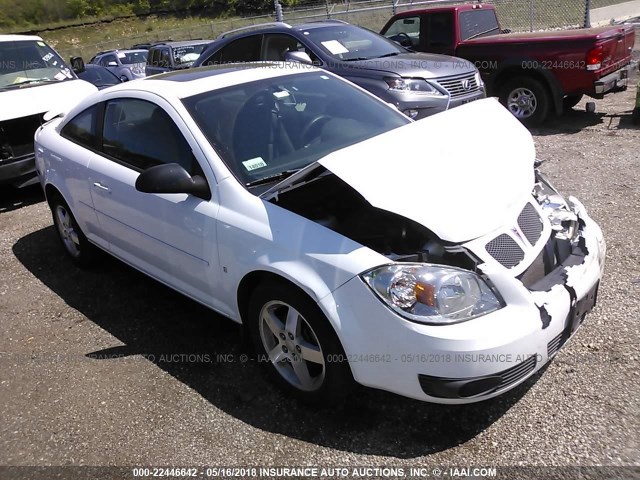 1G2AL15F377382366 - 2007 PONTIAC G5 WHITE photo 1