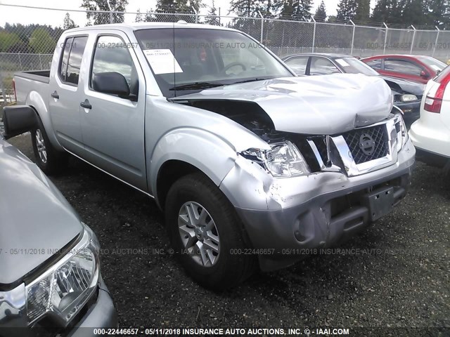 1N6AD0ER7HN756503 - 2017 NISSAN FRONTIER S/SV/SL/PRO-4X SILVER photo 1