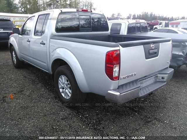 1N6AD0ER7HN756503 - 2017 NISSAN FRONTIER S/SV/SL/PRO-4X SILVER photo 3