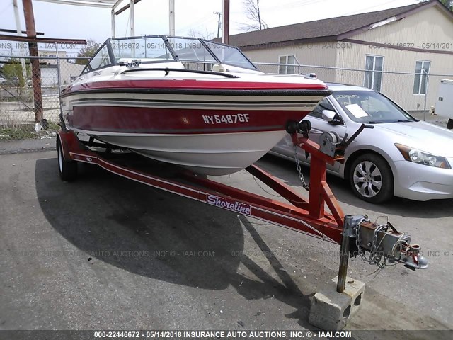 BNZ1B204C888 - 1988 STRATOS 17 FOOT  红色 照片 1