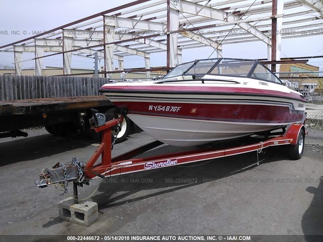 BNZ1B204C888 - 1988 STRATOS 17 FOOT  红色 照片 2