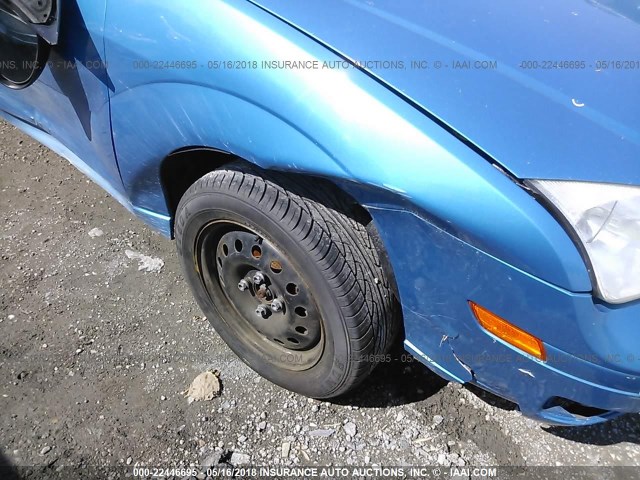 1FAHP34N57W256623 - 2007 FORD FOCUS ZX4/S/SE/SES 蓝色 照片 6