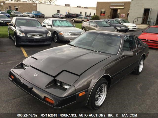 JN1HZ14S8EX007757 - 1984 DATSUN 300ZX GRAY photo 2