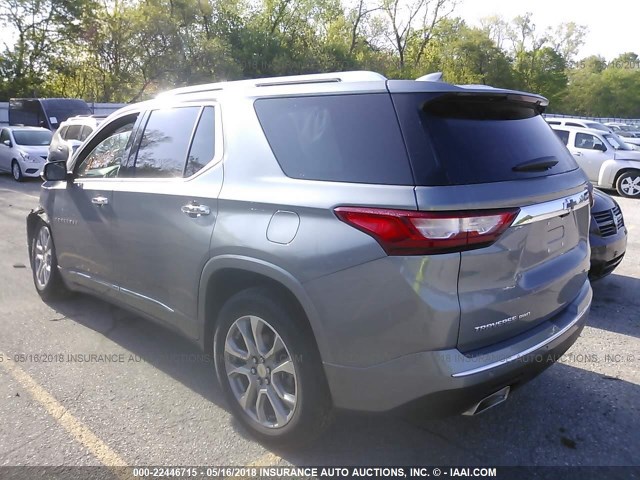 1GNEVJKW1JJ202105 - 2018 CHEVROLET TRAVERSE PREMIER GRAY photo 3