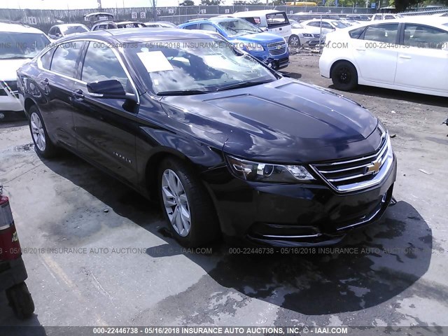 2G1105S35J9134530 - 2018 CHEVROLET IMPALA LT BLACK photo 1