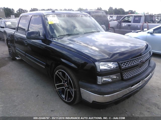 2GCEC13T041426337 - 2004 CHEVROLET SILVERADO C1500 BLACK photo 1